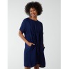 Cocoon Dress With Side Pockets Cocoon Dress With Side Pockets