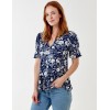 Pure Vanilla Button Front Longline Top Pure Vanilla Button Front Longline Top