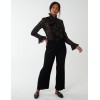 Gold Dots Pleated Frill Shirt Gold Dots Pleated Frill Shirt