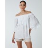 Bardot Tie Front Top Bardot Tie Front Top