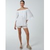 Bardot Tie Front Top Bardot Tie Front Top