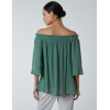 Bardot Tie Front Top Bardot Tie Front Top