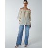 Bardot Tie Front Top Bardot Tie Front Top