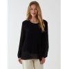 Long Sleeve Pleated Top Long Sleeve Pleated Top