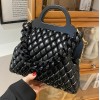 Black Croc Tote Bag Black Croc Tote Bag