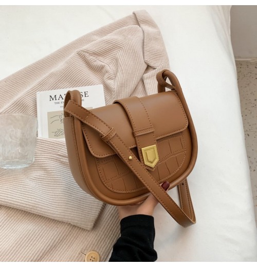 Croc Embossed Crossbody Bag Croc Embossed Crossbody Bag