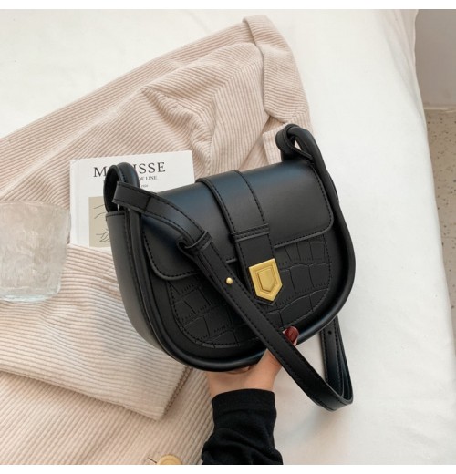 Croc Embossed Crossbody Bag Croc Embossed Crossbody Bag