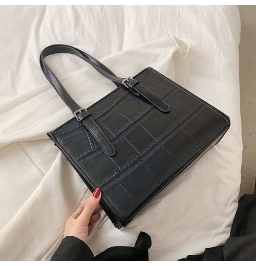 Croc Embossed Tote Croc Embossed Tote