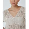 Crochet Frill Detail Vest Crochet Frill Detail Vest