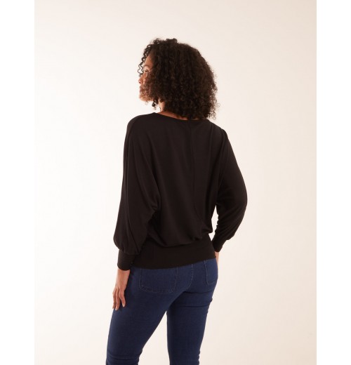 Cut And Sew Batwing Top Cut And Sew Batwing Top