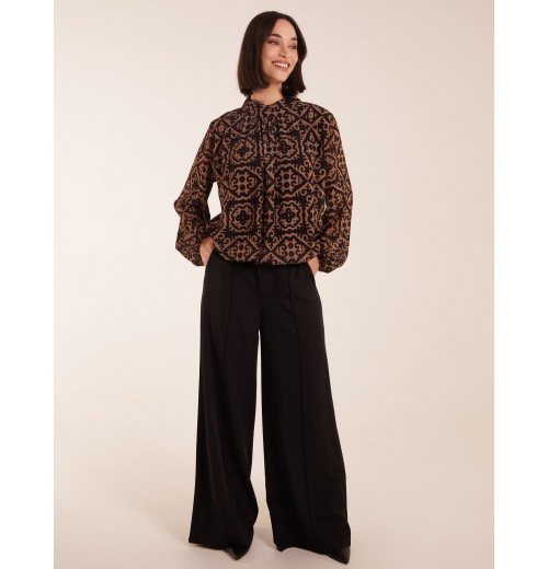 High Neck Baroque Blouse High Neck Baroque Blouse