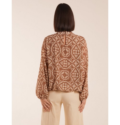 High Neck Baroque Blouse High Neck Baroque Blouse