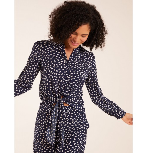 Polka Dot Oversized Shirt & Trouser Set Polka Dot Oversized Shirt & Trouser Set