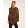 Asymmetric Batwing Lurex Top Asymmetric Batwing Lurex Top