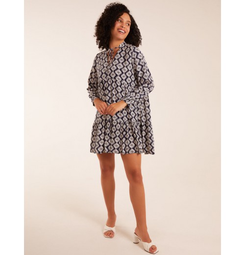Abstract Geometric Tunic Dress Abstract Geometric Tunic Dress