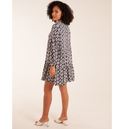 Abstract Geometric Tunic Dress Abstract Geometric Tunic Dress