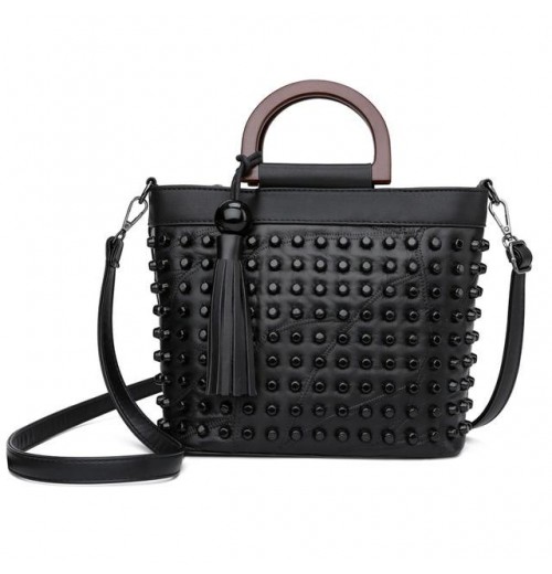 Black Leather Zip Top Tote Black Leather Zip Top Tote
