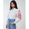 Embroidery Sleeve Cut Out Shirt Embroidery Sleeve Cut Out Shirt