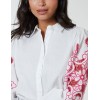 Embroidery Sleeve Cut Out Shirt Embroidery Sleeve Cut Out Shirt