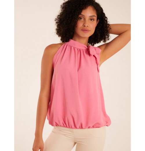 Pussybow Sleeveless Top Pussybow Sleeveless Top