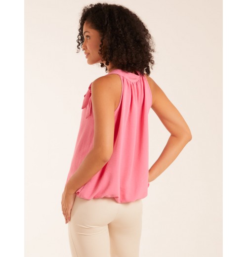 Pussybow Sleeveless Top Pussybow Sleeveless Top