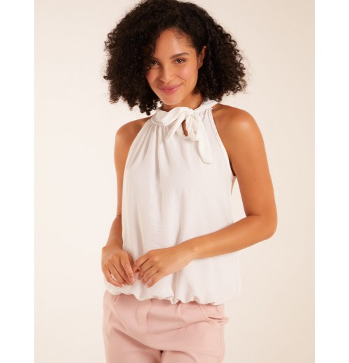 Pussybow Sleeveless Top Pussybow Sleeveless Top